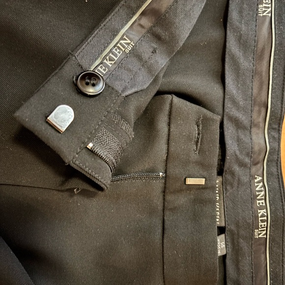 Anne Klein Black Suit Pants - Picture 3 of 7